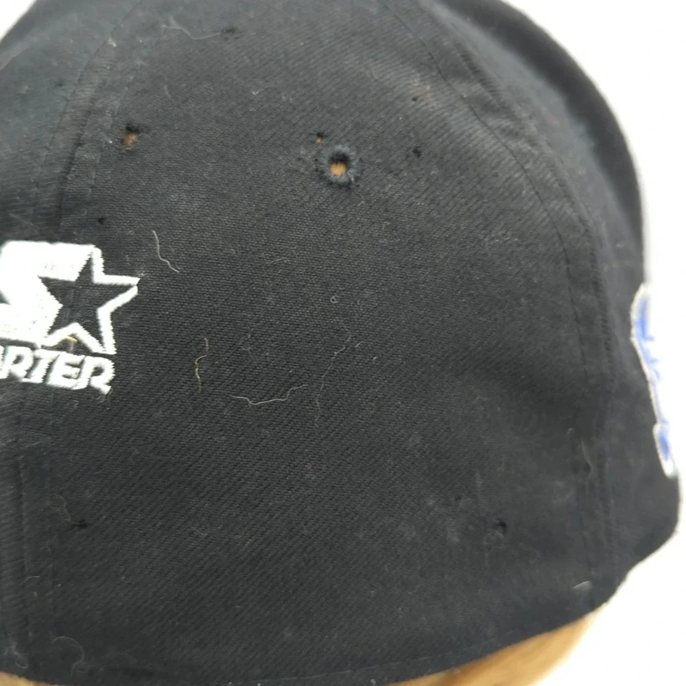 *HOLES* Vintage Starter New Orleans Saints Fitted Cap Hat 7 1/4 Wool Distressed